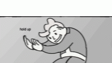 Hold Up meme template