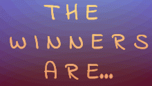 Winners of the contest! (read desc)