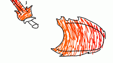 Kirbis fire sword