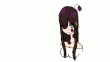 colored doodle of Maggie (no shadin