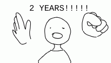 2 years of me :0