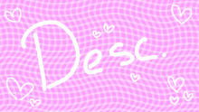 Contest Prize (Desc) ✨