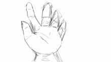 a hand