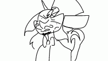 He