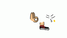 Shoe/Hand Reveal