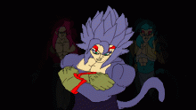 SSJ4 Baby Vegito Rose Blue