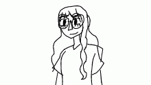 lazy sketch of me