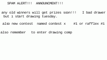 SPAM ALERT+ ANNOUNCMENT