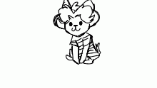 Temmie's face vibrates intensely