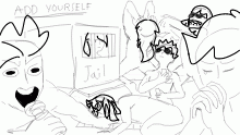 try to guess who i drew in uwu
