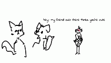hey- my friend over there-