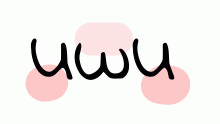 This UWU has eyelashes