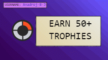 Thank you so much for 50 trophies!
