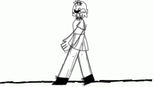 Walk Cycle wip 2