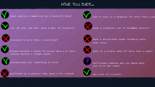 checklist