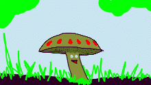 Dancing Mushroom