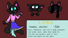 ~LUNA REF SHEET~