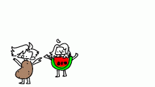 I smell like watermelon