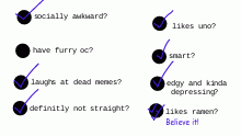 i took your survey