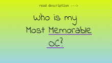 Question about my OCs!