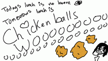 CHICKEN BALLLLLLLLS