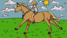 ♦• Gallop through the fields •♦