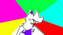 man i love eyebleeding color art