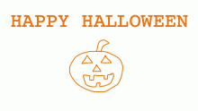 Happy Halloween boiling line