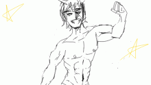 What my friend Claire drew