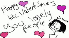 HAPPY VALENTINES DAY GUYS