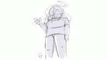 *Throws drawings away*