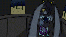 Baby Glorp and mama Megalodon