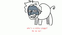 t h e   m i l k  y   p i  g g y