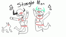 the straight men club