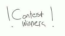 ART CONTEST WINNERS!