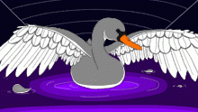 Light Colored Swan
