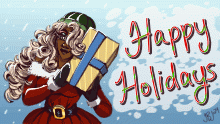 Happy Holidays 2024 (art in desc)