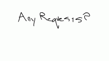 REQUESTS?