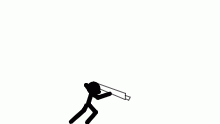 Stickman Does FN Then Turns BIGGG