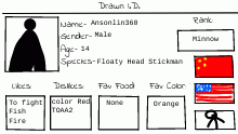 Drawn Card