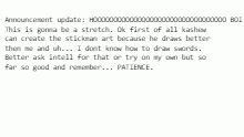 Just an update