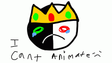 I can’t animate