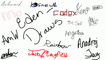 hehe signature add on!