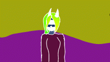 me in high contrast
