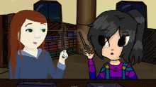 Reyna and Rowan at Ollivander's
