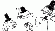 Top hat squad