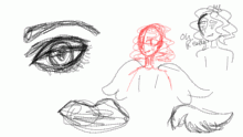 series of sketches.