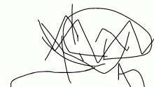 drew on my left hand