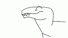 Big Al 'n' Dippy chase eachother