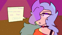 You eat all that crap?